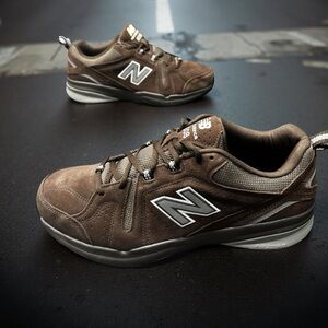 New Balance 608v5 Brown Gray Mens Sneakers Size 12 Comfort Trainer Shoes NWOB
